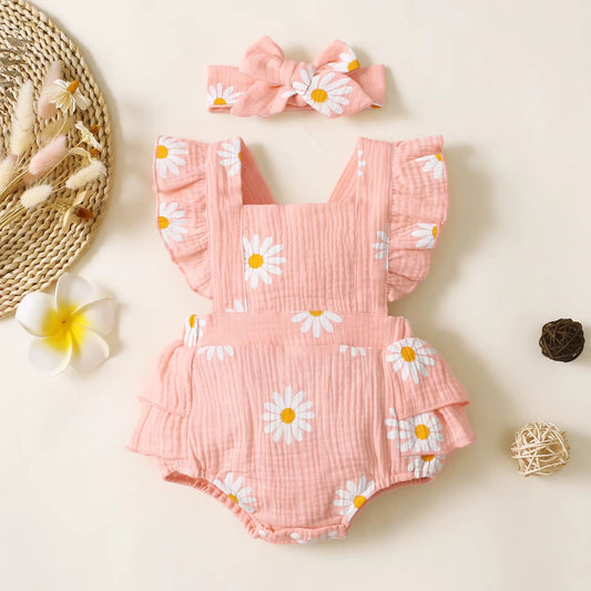 Mameluco tipo vestido para niña / RA101 /color Rosa
