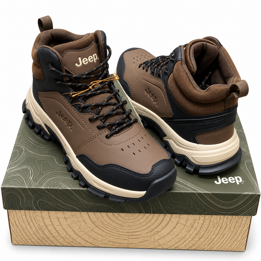 Bota Alta Jeep para Hombre - KCN191 Café