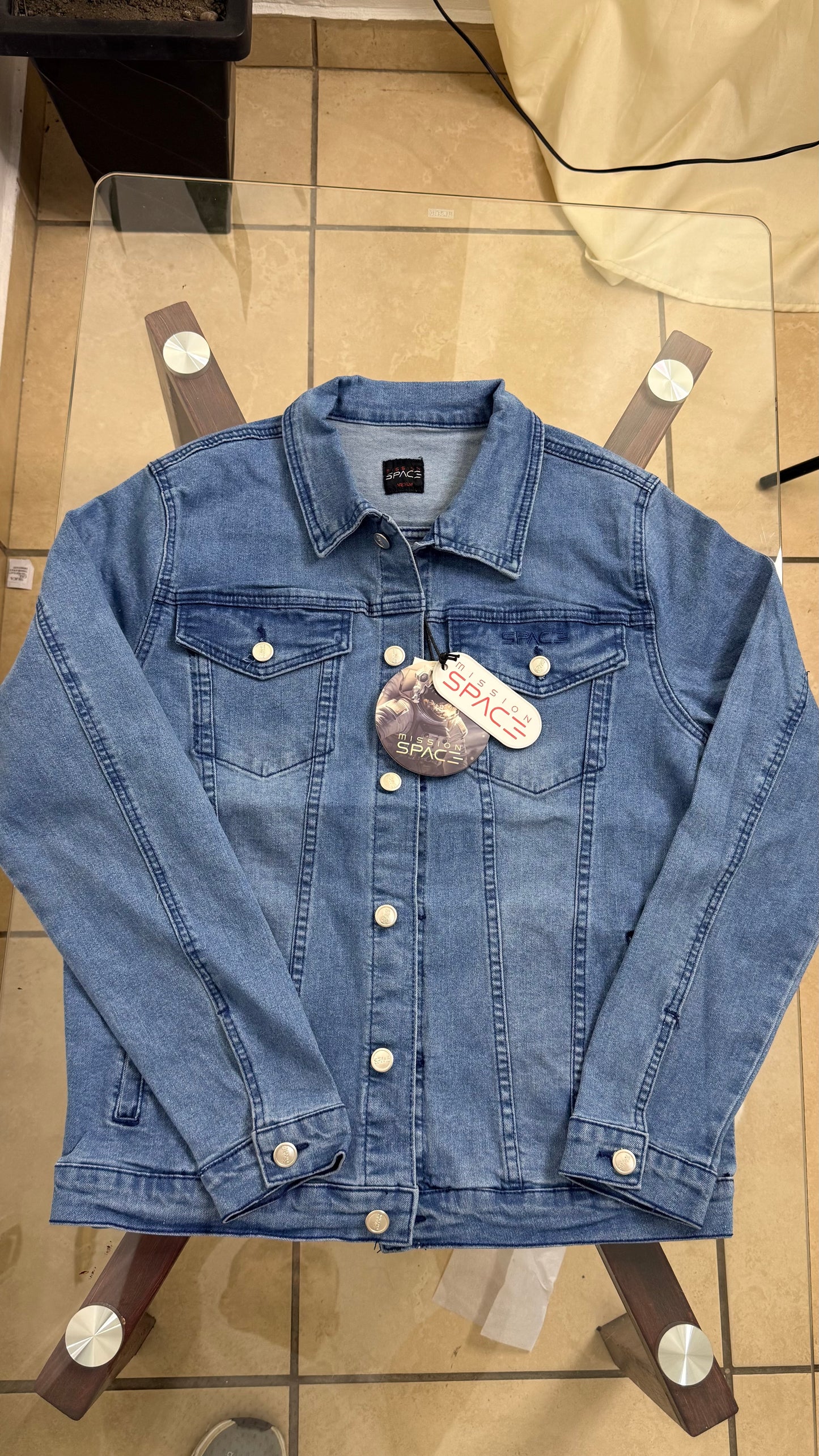 Jacket Denim Mission Space - NASA Azul KCN42