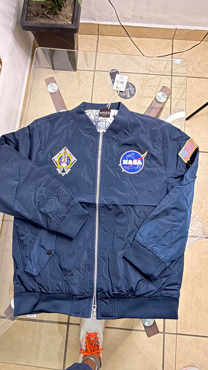 Jacket Impermeable Mission Space - NASA Azul KCN45