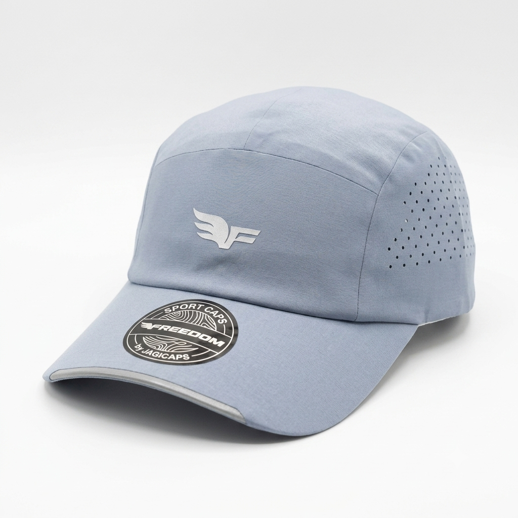 Gorra Deportiva Transpirable Freedon by Jagi Caps - Celeste KCN64