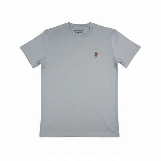 Camiseta Polo Club Alexander Smith - Gris KCN07