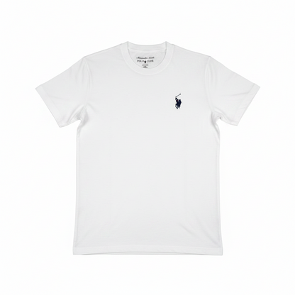 Camiseta Polo Club Alexander Smith - Blanca KCN07