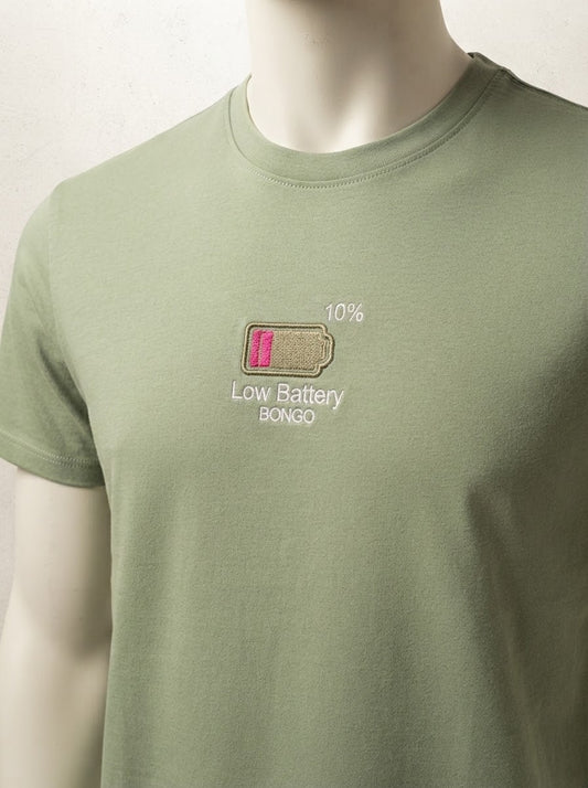 Camiseta Bongo para Caballero - Verde KCN08