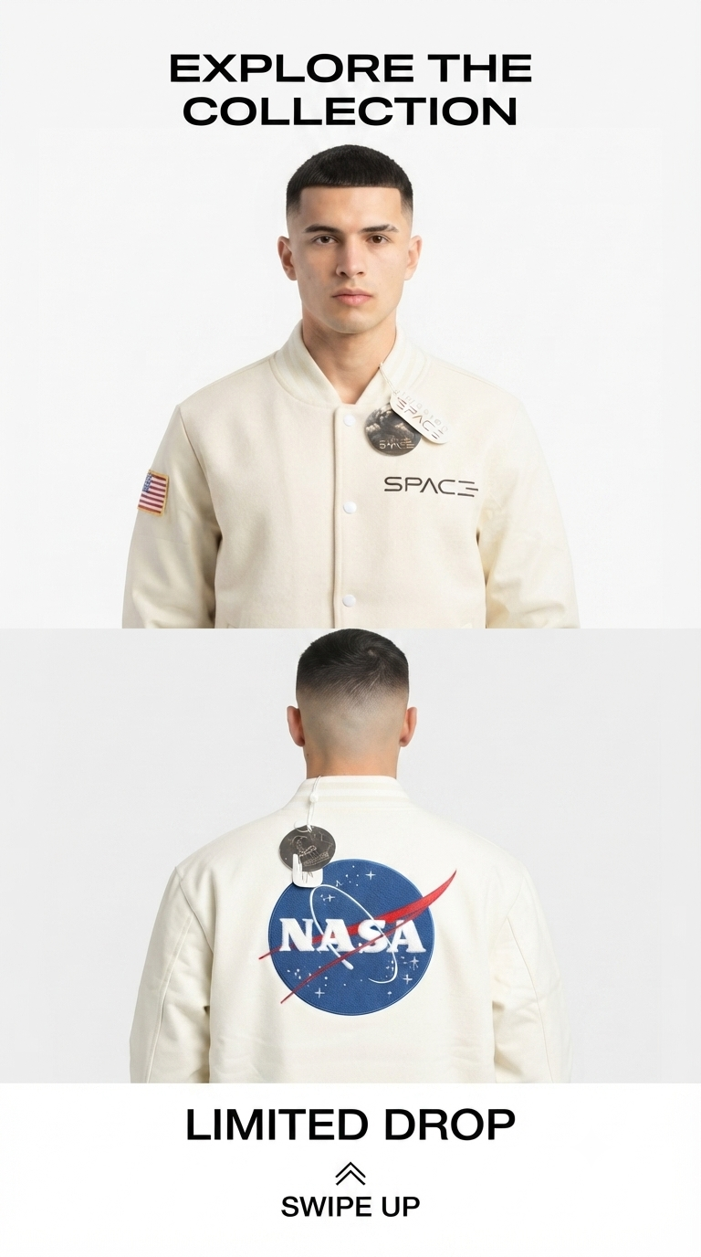Jacket Mission Space - NASA Beige KCN44