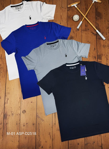 Camiseta Polo Club Alexader Smith - Azul KCN06