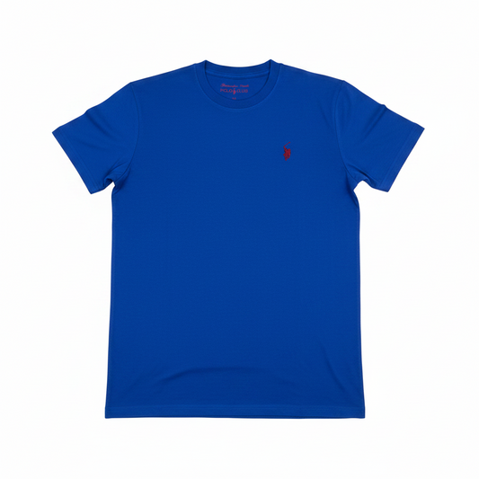 Camiseta Polo Club Alexader Smith - Azul KCN06