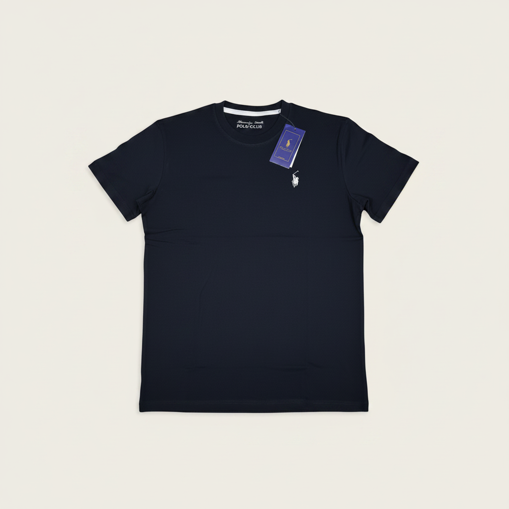 Camiseta Polo Club Alexader Smith - Negra KCN06