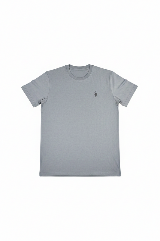 Camiseta Polo Club Alexader Smith - Gris KCN06