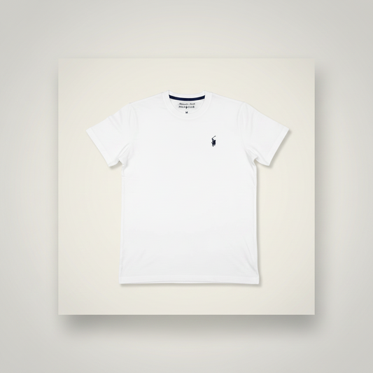 Camiseta Polo Club Alexader Smith - Blanca KCN06