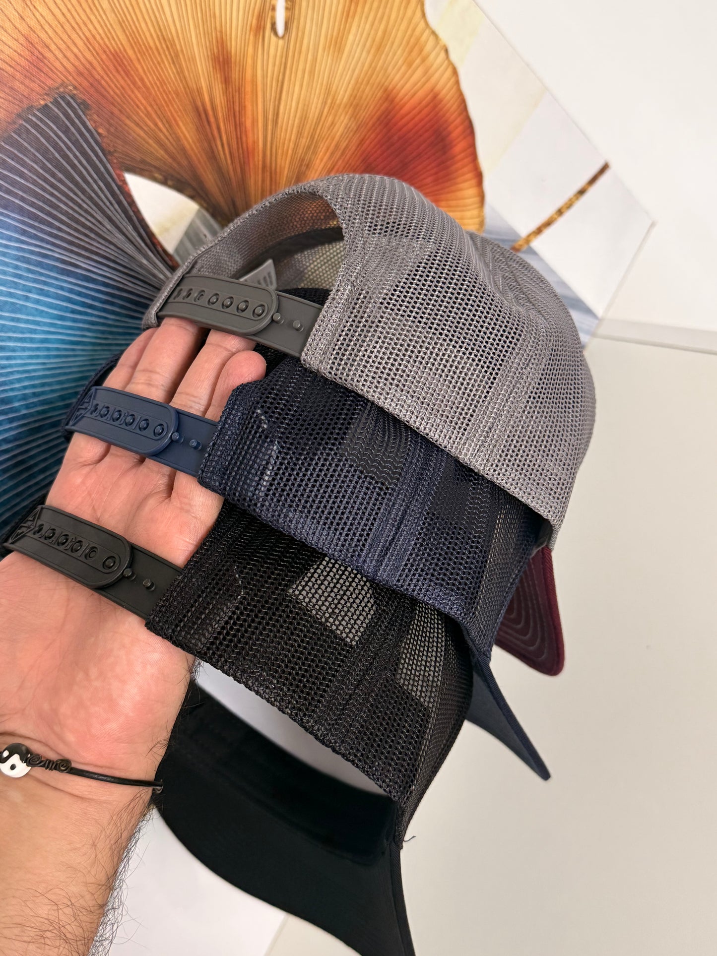Gorra Jagi Caps de Malla - Ocre KCN60
