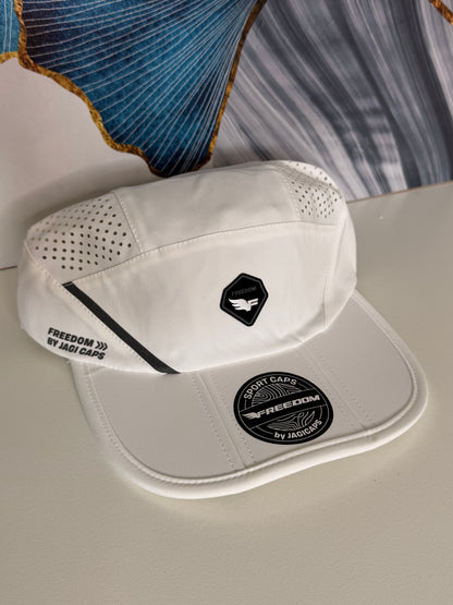 Gorra Deportiva Transpirable Plegable - Blanca KCN63