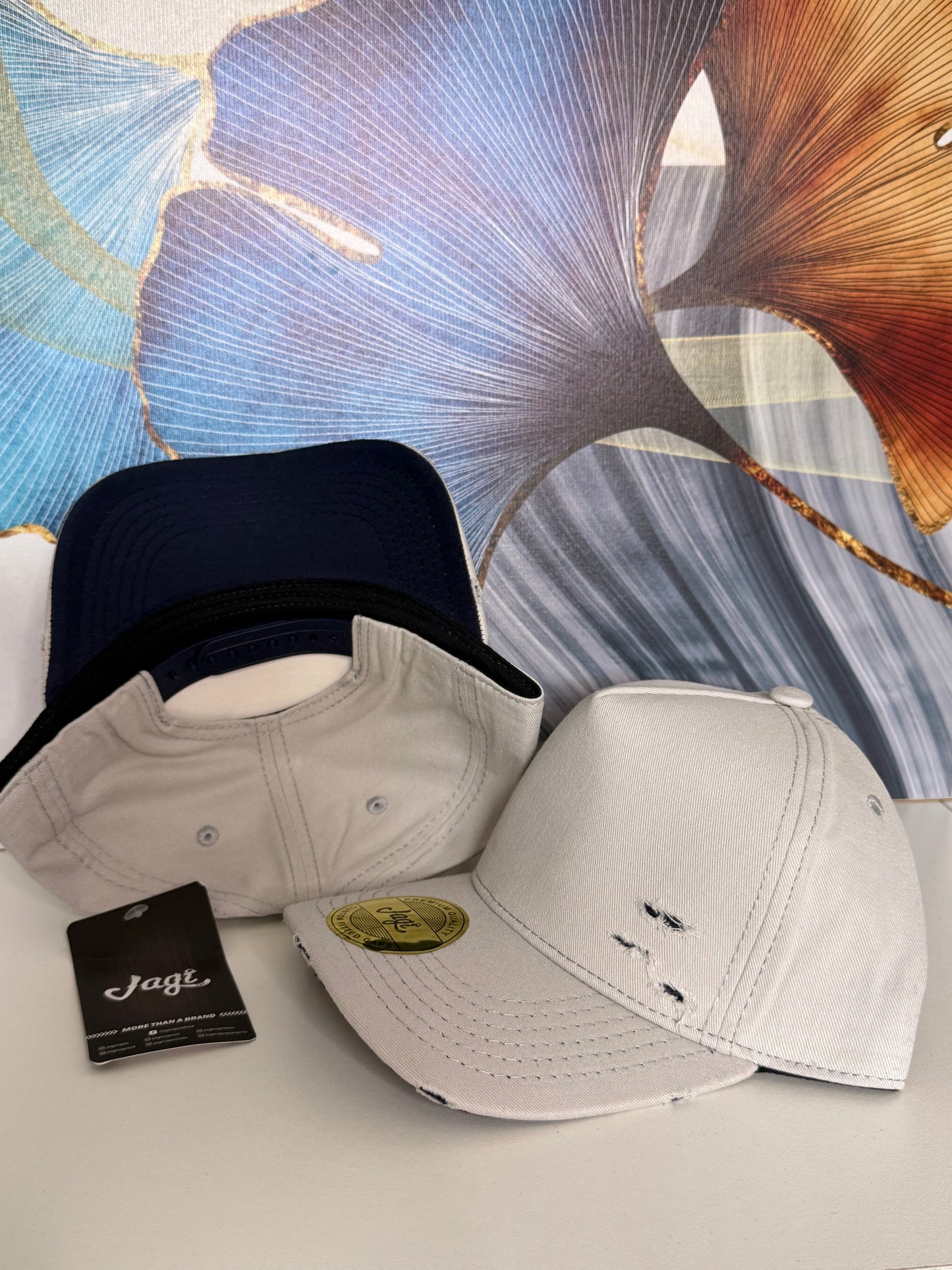 Gorra Rota marca Jagi Caps - Gris KCN55