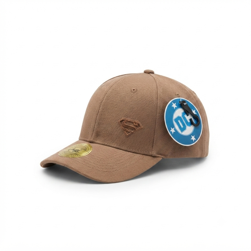 Gorra Licenciada Superman DC Marca Jagi Caps - KCN31 Marron