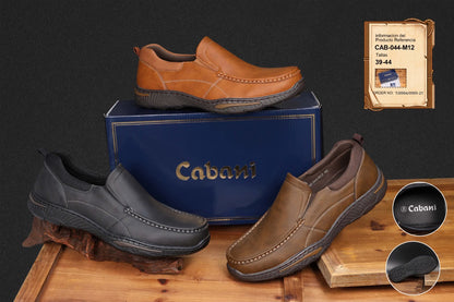 Zapato Casual Cabani - Café Claro KCN70