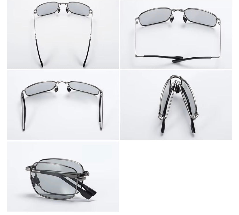 Lentes de Sol Plegables 2026 / C178 Negro