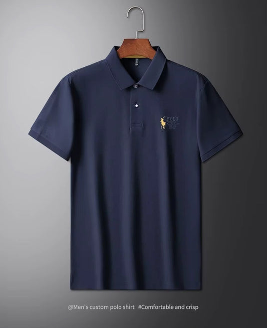 Camisa Tipo Polo AAA /Azul N17