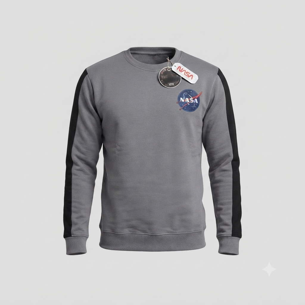 Sudadera Mission Space - NASA KCN36 Gris