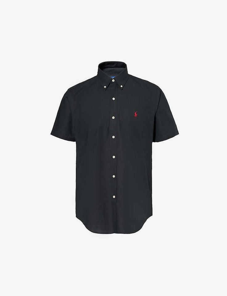 Camisa Casual Marca Polo Ralph Lauren / DM12- Negro