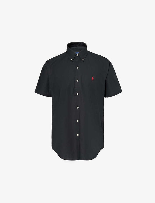 Camisa Casual Marca Polo Ralph Lauren / DM12- Negro