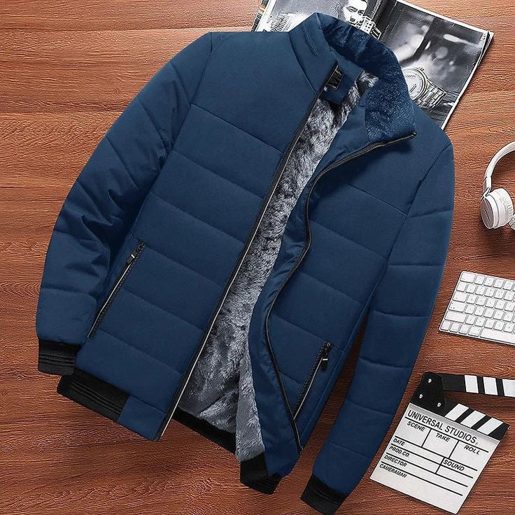 Abrigo para caballero/ Azul B175