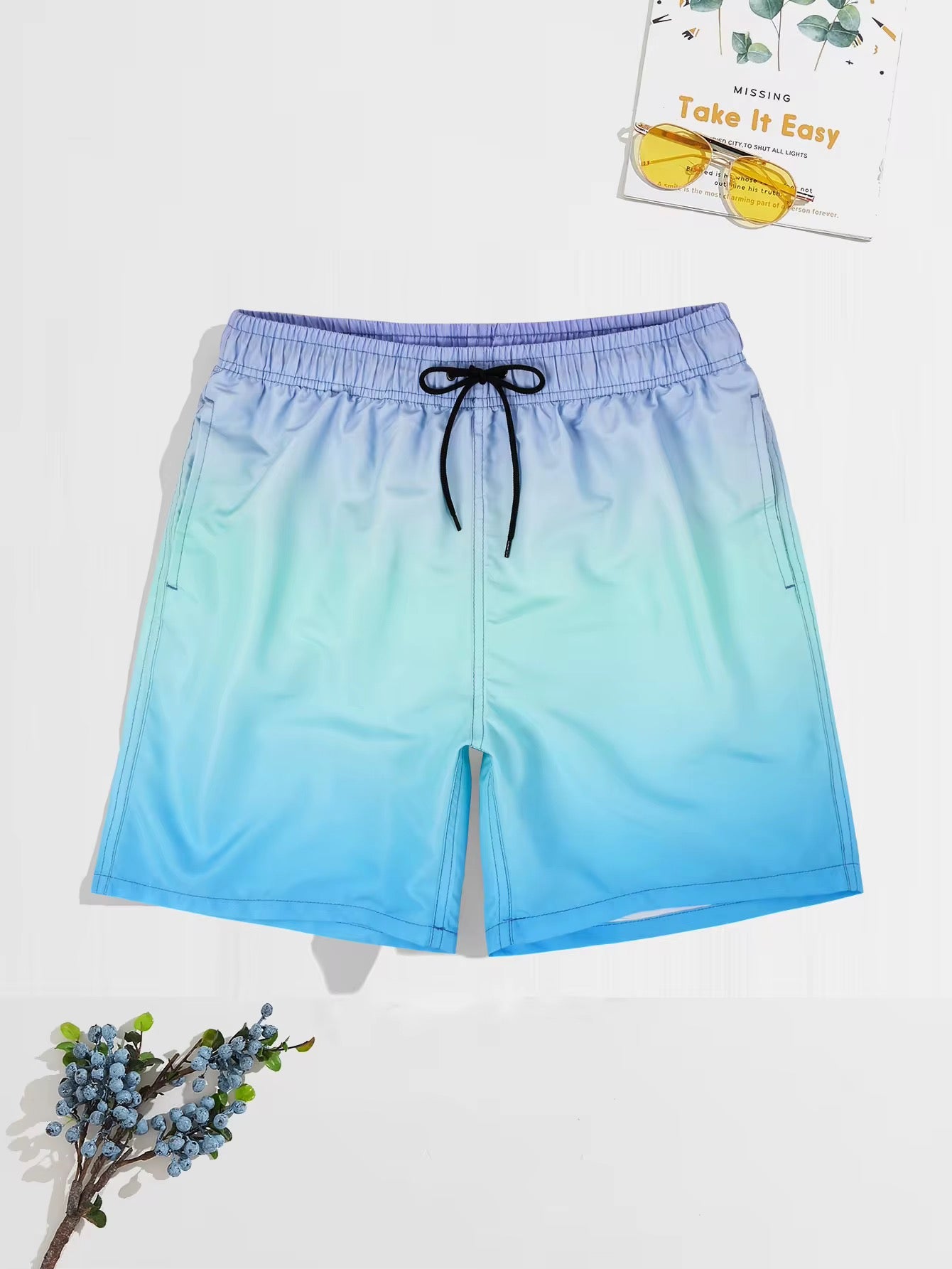 Short bañador/ Celeste K165