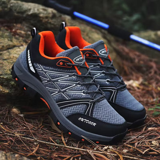 Tenis Senderismo para caballero/Gris S050