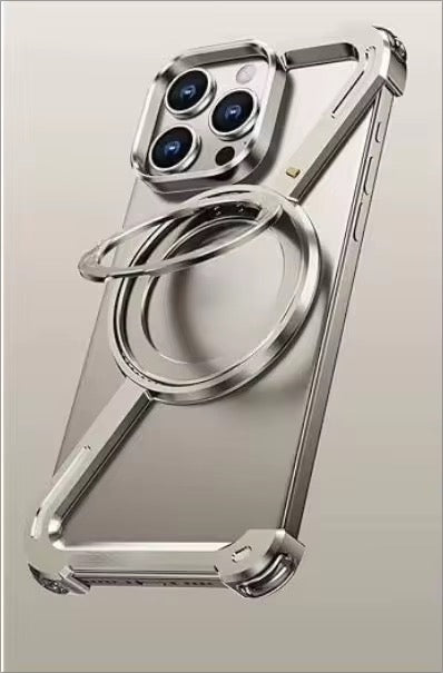 Cobertor de metal Z para Iphone/ Plateado K173