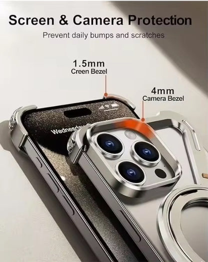 Cobertor de metal Z para Iphone/ Plateado K173