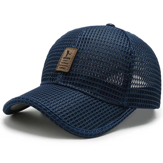 Gorra Transpirable Transparente Azul K209