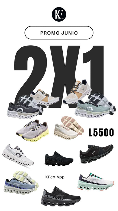 Tenis Casual On-Cloud Dama  / Blanco Z12