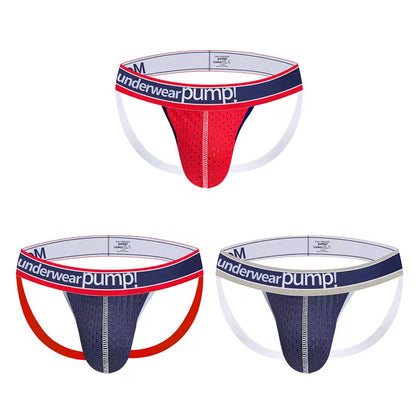 Jockstraps Pump /Azul-Blanco K296