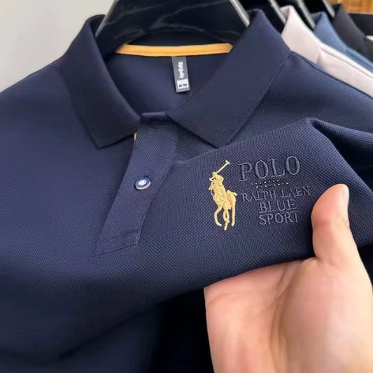 Camisa Tipo Polo AAA /Azul N17
