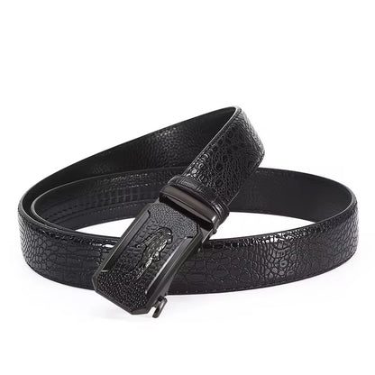 Faja para caballero Lacoste AAA/ Negro-Negro IM25