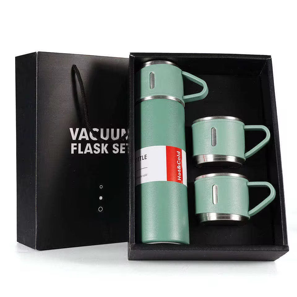 Set de termo acero inoxidable/ Verde IM28