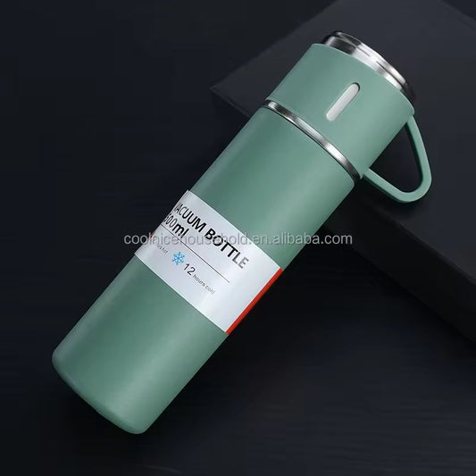 Set de termo acero inoxidable/ Verde IM28