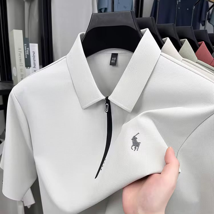 Camisa Polo AAA  para caballero/ Blanco N33