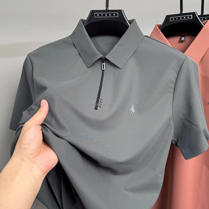 Camisa Polo AAA  para caballero/ Gris N33