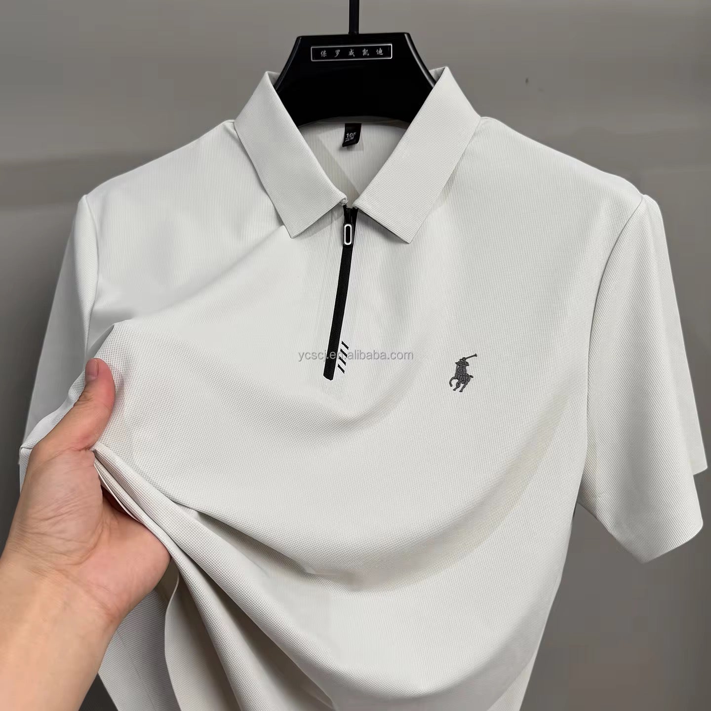 Camisa Polo AAA  para caballero/ Blanco N33