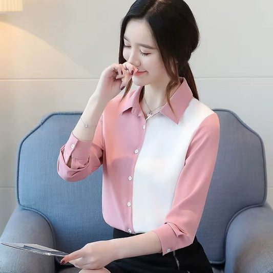 Camisa formal para Dama/ Rosa DM25
