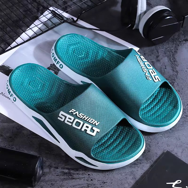 Sandalias Antideslizantes para Caballero /Verde N31