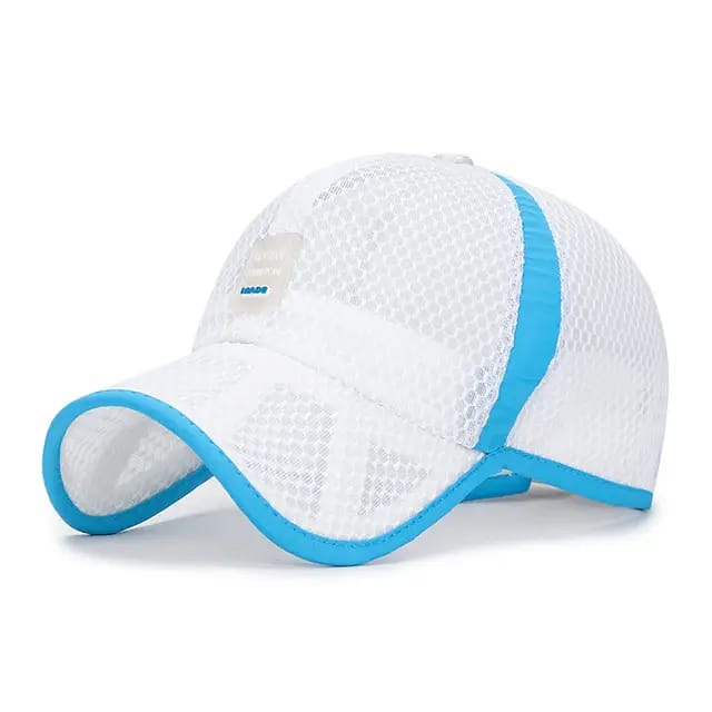 Gorra Transpirable Transparente Blanco K216