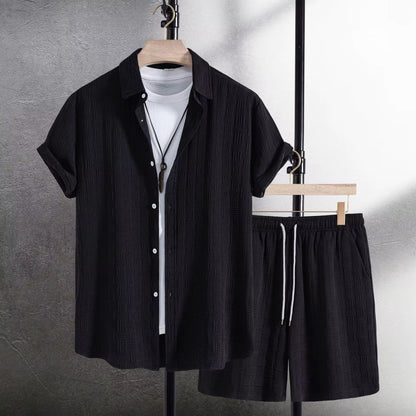 Set Short y Camisa /Negro K160