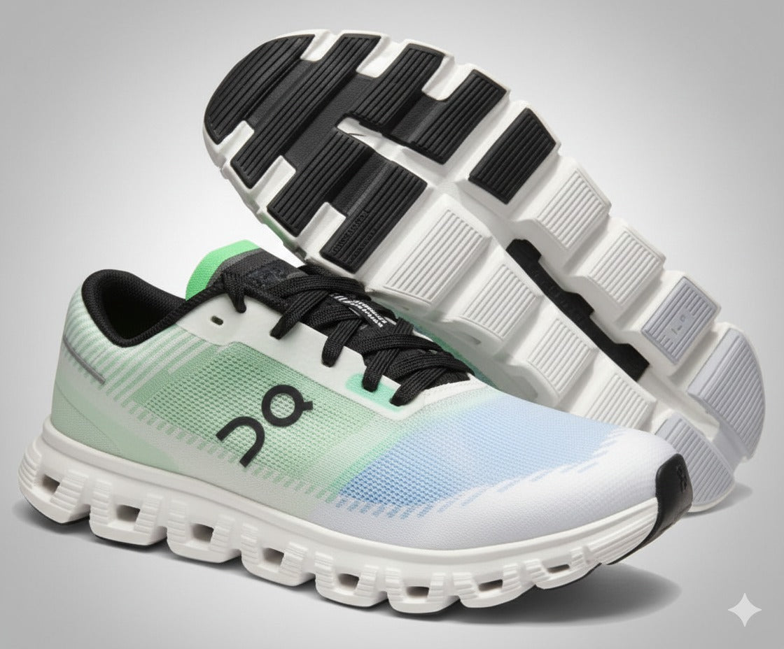 Tenis On Cloud / Cloud Push X /K377 Verde-Celeste