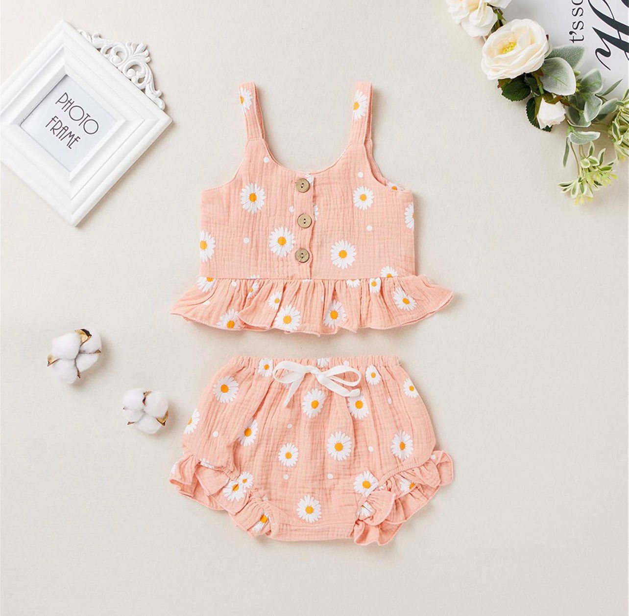 Conjunto para niña/ RA77 Melón