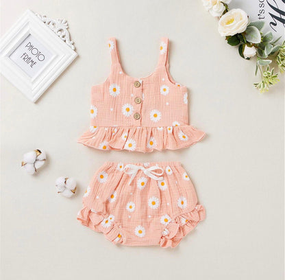 Conjunto para niña/ RA77 Melón