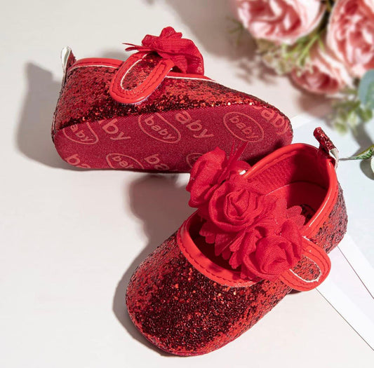 Zapatilla  Para bebé / RA105 Rojo