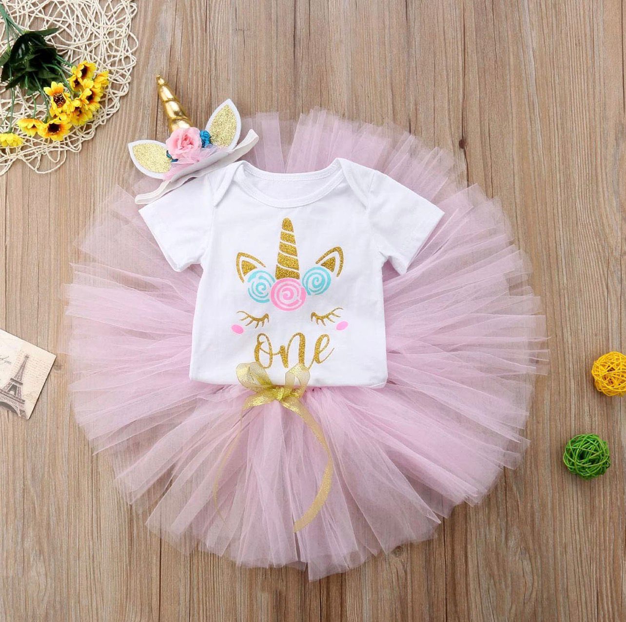 Conjunto para niña cumpleaños/ RA49