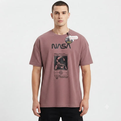Camisa Oversize marca Mission Space/ Rosa Viejo KCN37