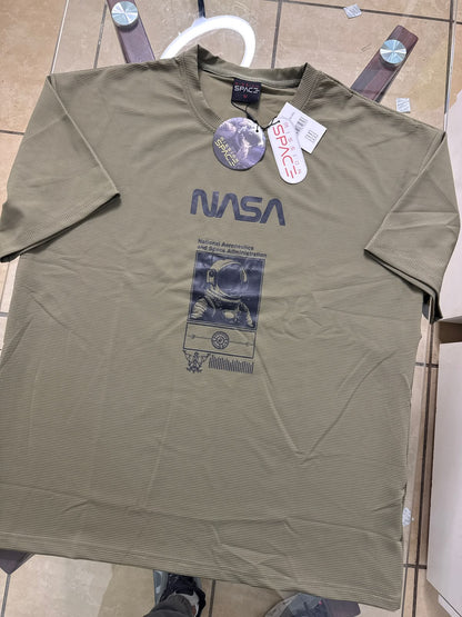 Camisa Oversize marca Mission Space/ Verde KCN37